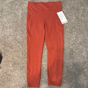lululemon athletica Rust Leggings